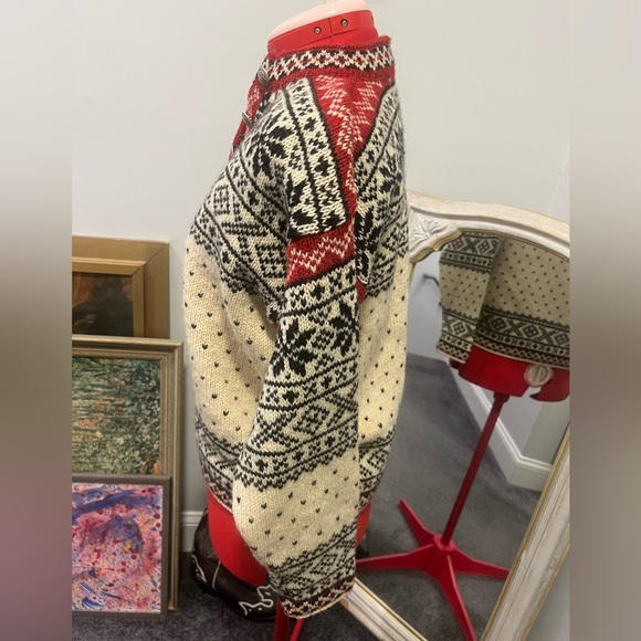 Vintage L.L.Bean Fair Isle Sweater - Picture 4 of 4